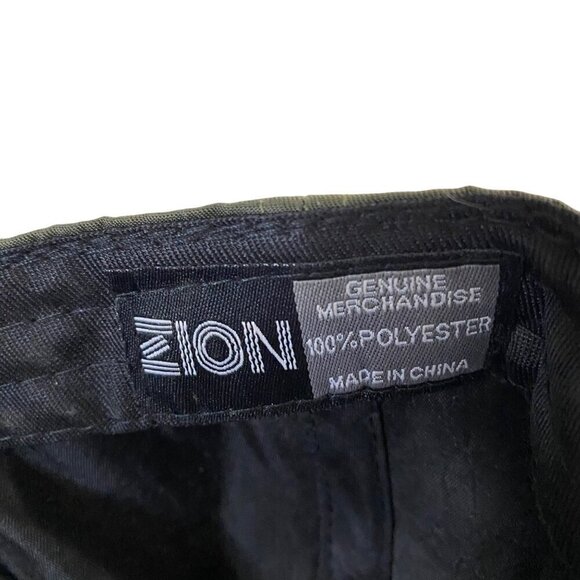 Zion Classic Snapback Hat Olive Green with Embroidered Stars One Size - Picture 8 of 9